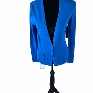 Jones New York NWT Blue Sweater